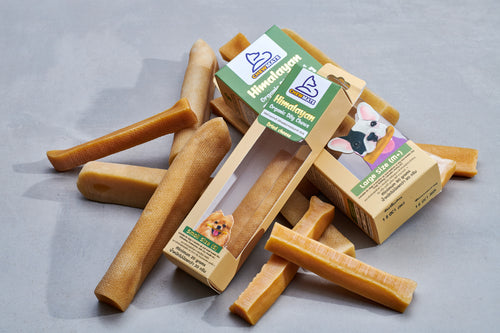 CHEWMATE Himalayan Organic Dog Chews – Original Flavor (Dried Cheese)