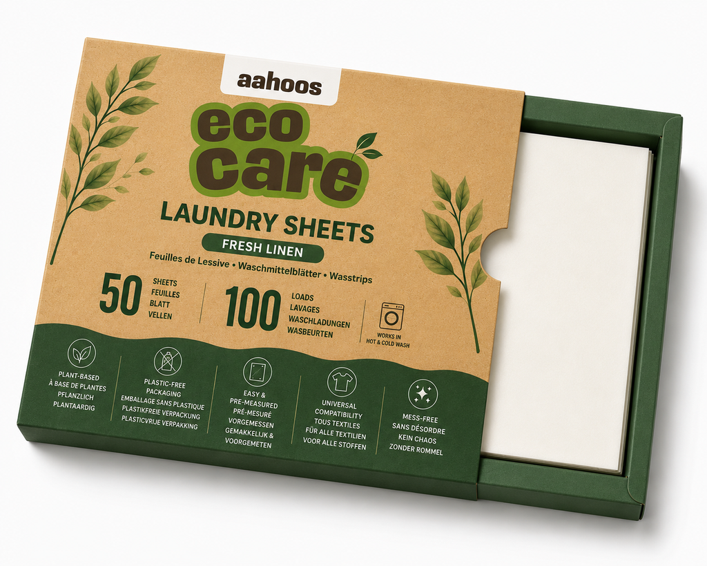 AAHOOS EcoCare Laundry Detergent Sheet - Open Box
