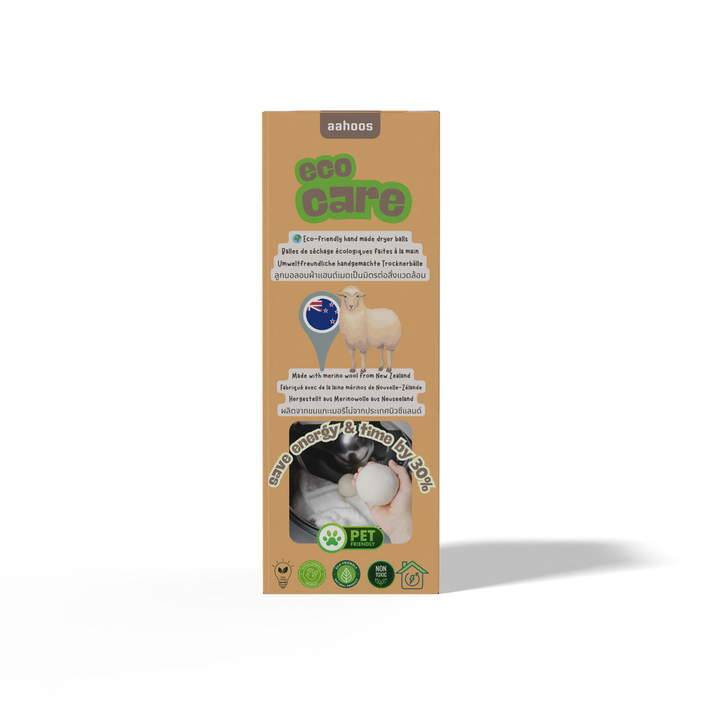 AAHOOS ECOCARE Merino Wool Dryer Balls