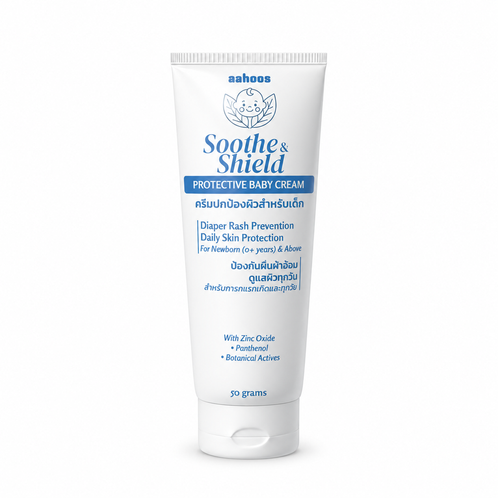 AAHOOS SOOTHE & SHIELD Protective Baby Cream 50g