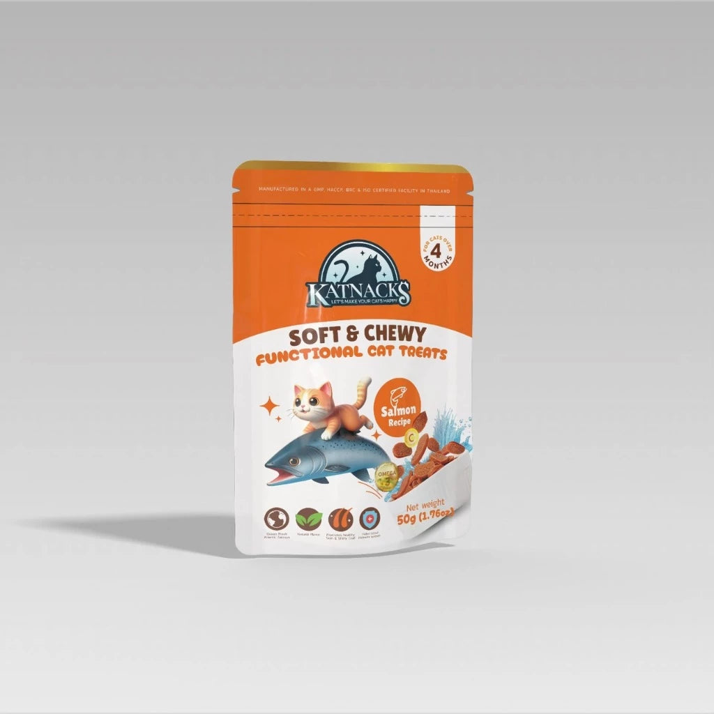 KATNACKS Chicken Recipe - soft and chewy cat treat